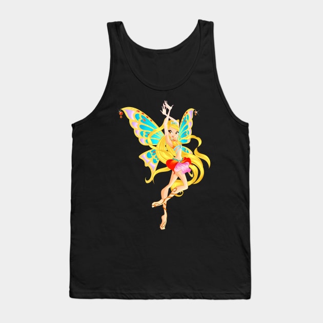 Winx Club - Stella Enchantix Tank Top by Nykos